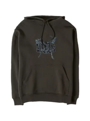 YARDSALE Zip screen-printed Hoodie | Black | FARFETCH AO