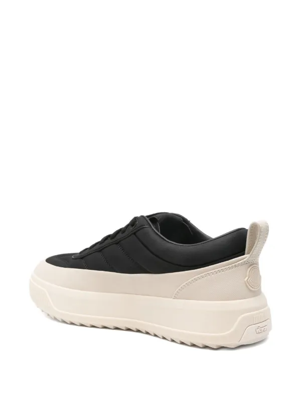 Moncler Altive Leather Sneakers | Black | FARFETCH JO