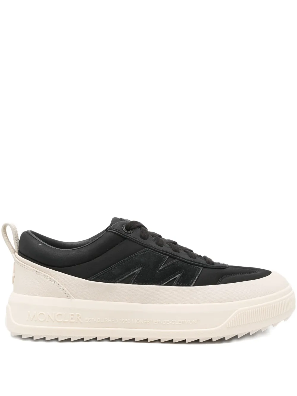 Moncler Altive leather sneakers Black