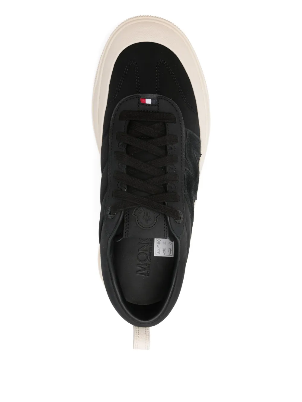 Moncler Altive leather sneakers Black