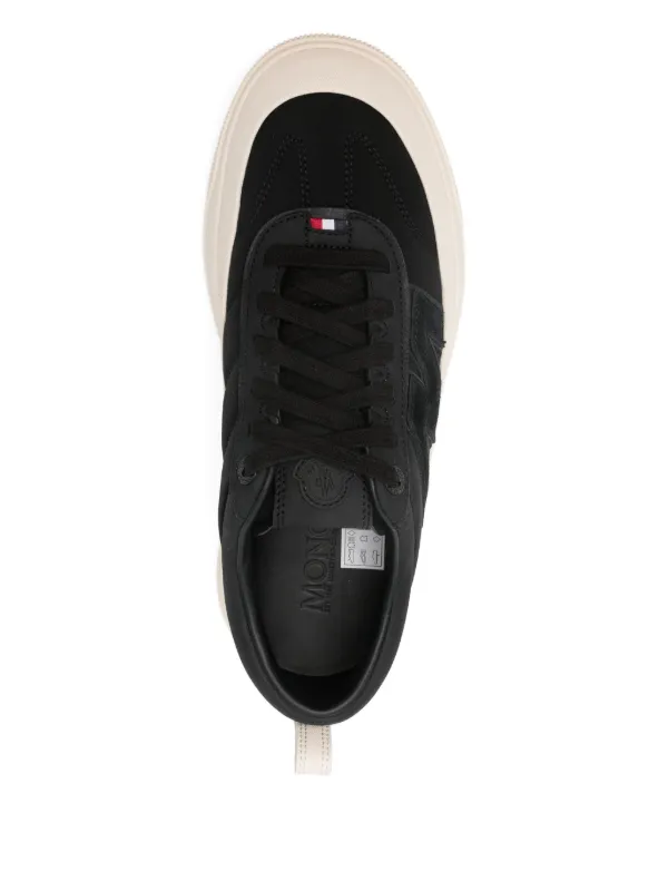 スニーカー Moncler Altive Sneakers Moncler Altive Leather Sneakers | Black | FARFETCH