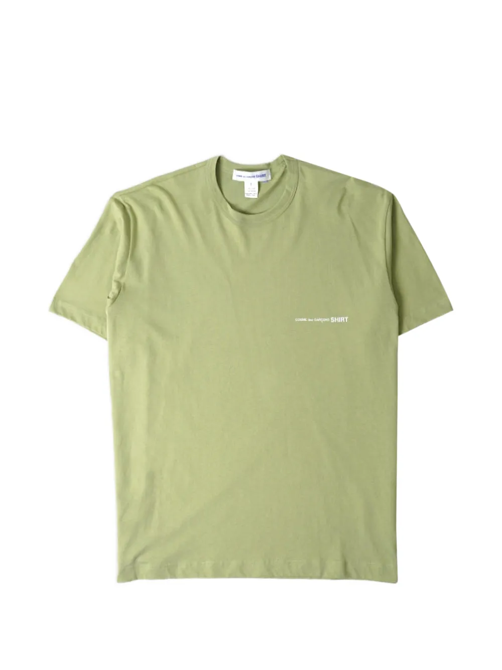 Comme Des Garçons Shirt logo-print cotton T-shirt - Verde