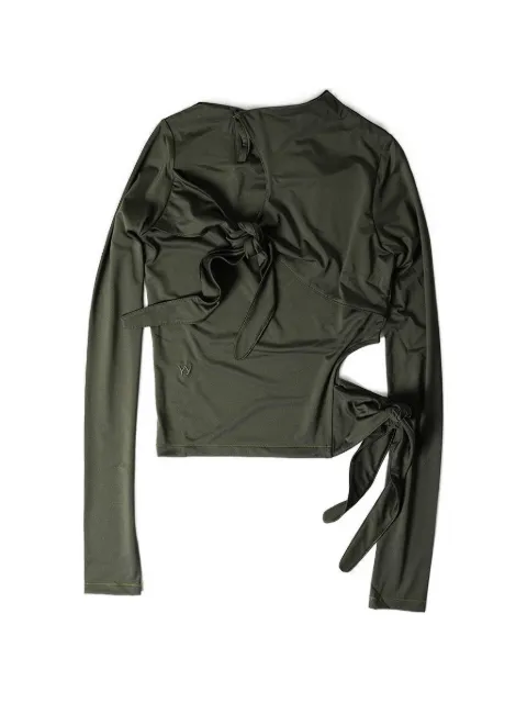 Open YY knot-detail top
