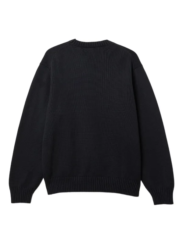 PATTA intarsia-knit Easy-E Sweater Black FARFETCH IN