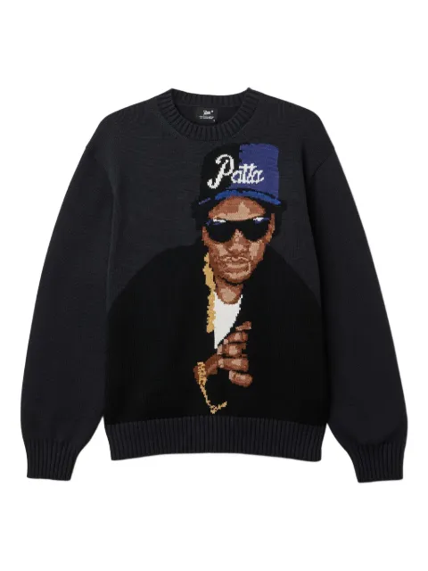 PATTA intarsia-knit Easy-E sweater