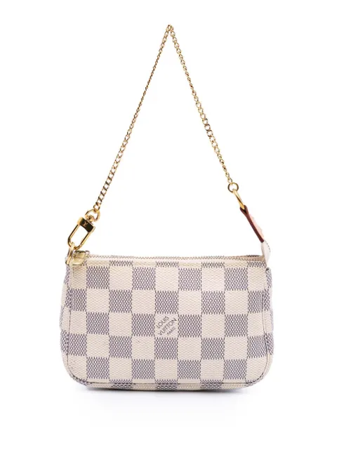 Louis Vuitton Pre-Owned 2020 Damier Azur Mini Pochette Accessoires handbag