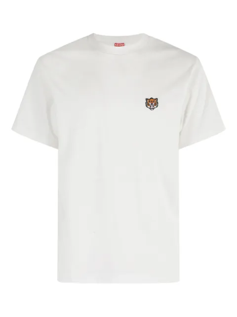 Kenzo T-Shirt mit Tigerstickerei