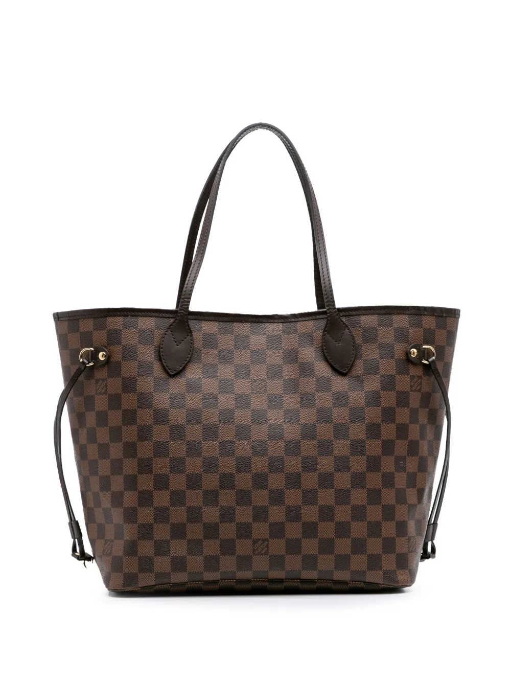 Louis Vuitton Pre-Owned 2017 Damier Ebene Neverfull MM tote bag | Brown | Image 1