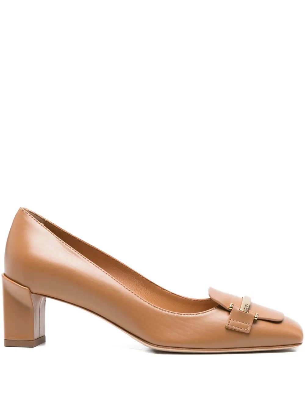 Tod's 55mm buckle-detail pumps Brown