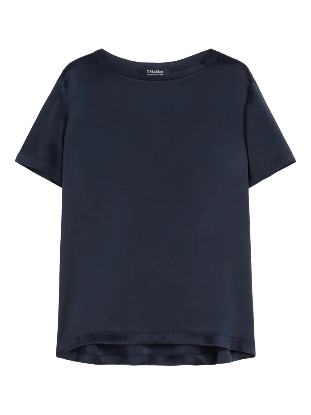 'S Max Mara crew-neck short-sleeve top | Blue | Image 1