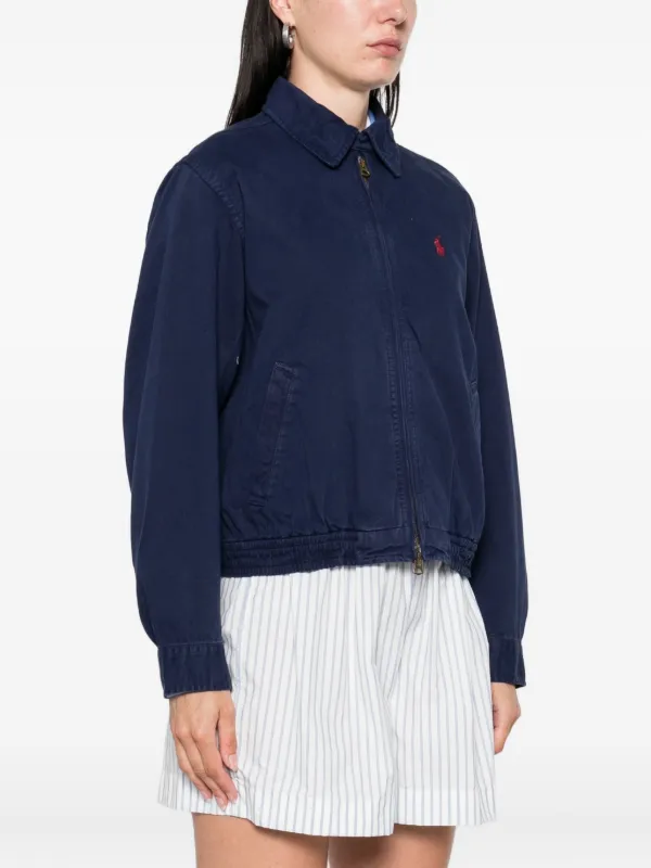Polo Ralph Lauren ジップアップ ジャケット | ブルー | FARFETCH JP