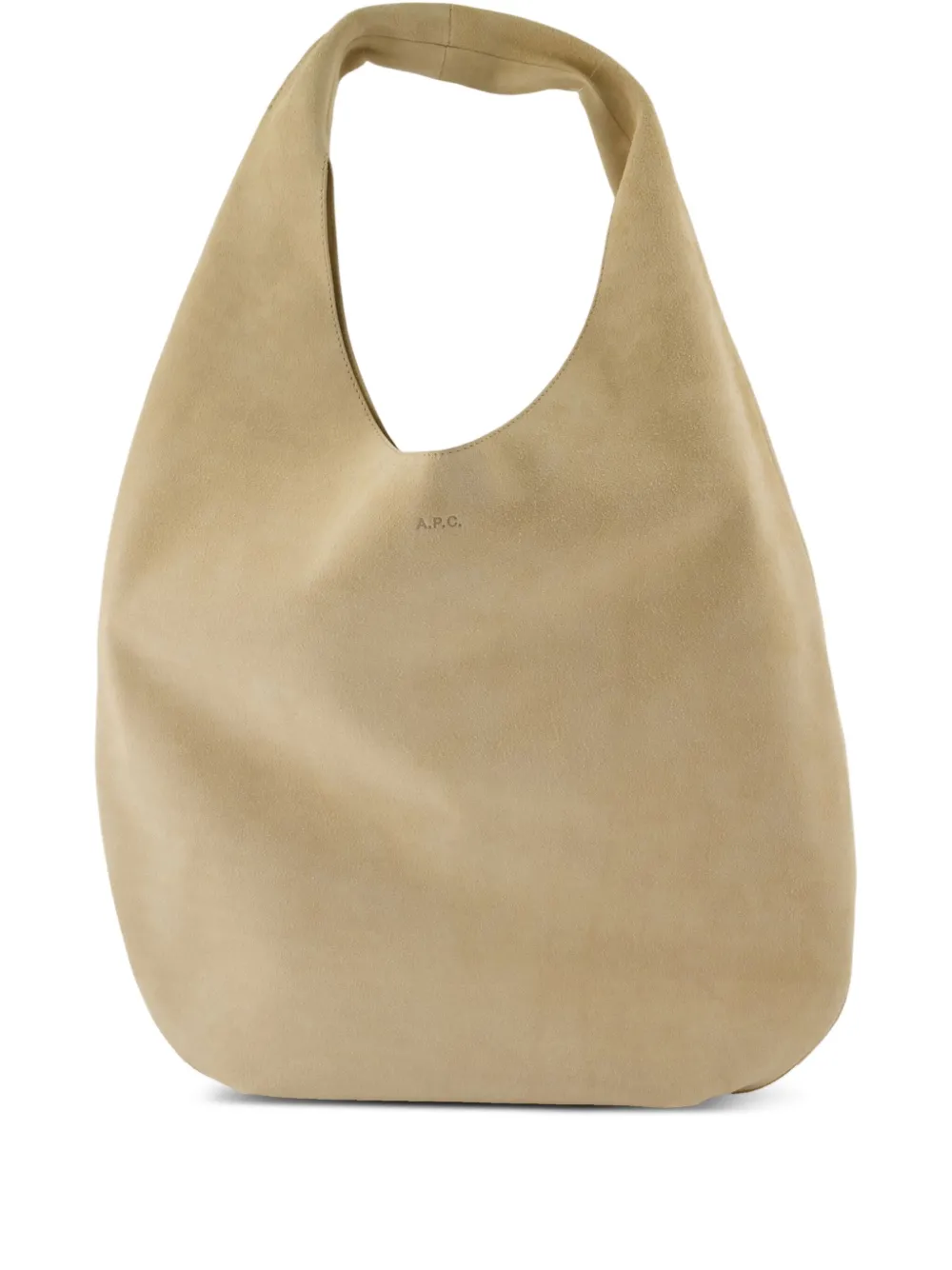 A.P.C. Neige schoudertas met handgreep Beige