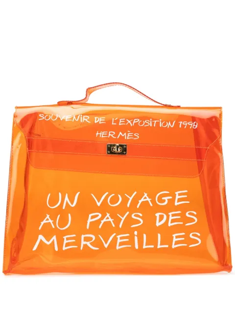 Hermès Pre-Owned 1998 Vinyl Souvenir De L Exposition Kelly handbag