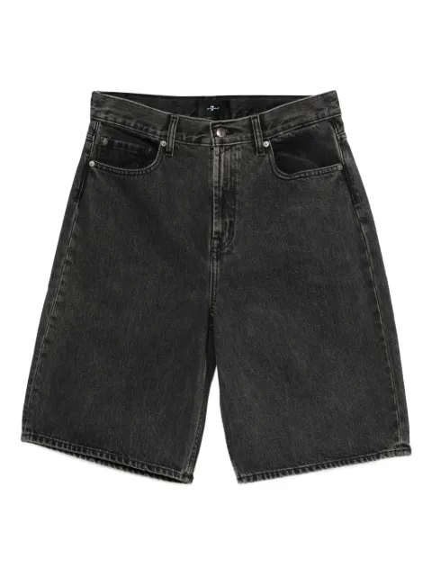 7 For All Mankind ファイブポケット デニムショーツ