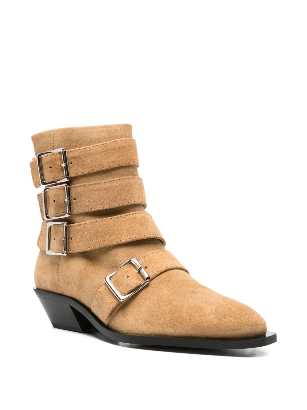 ALOHAS 40mm suede ankle boots Brown