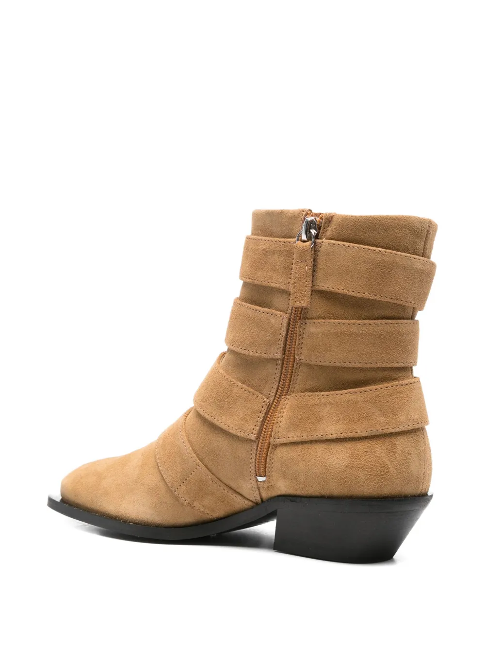 ALOHAS 40mm suede ankle boots Brown