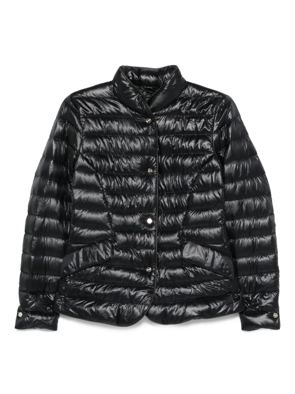 Herno quilted jacket Zwart