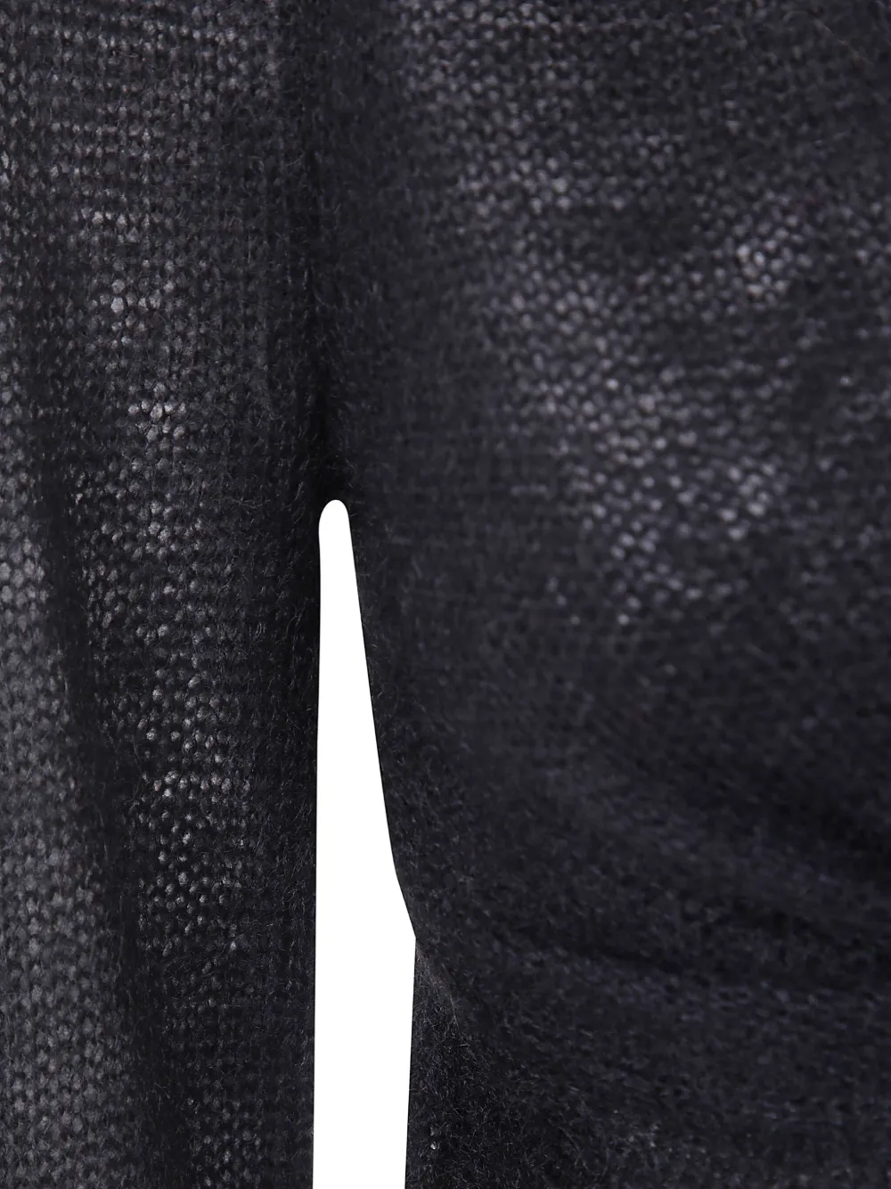 TWINSET Cropped trui met gedraaide voorkant Zwart