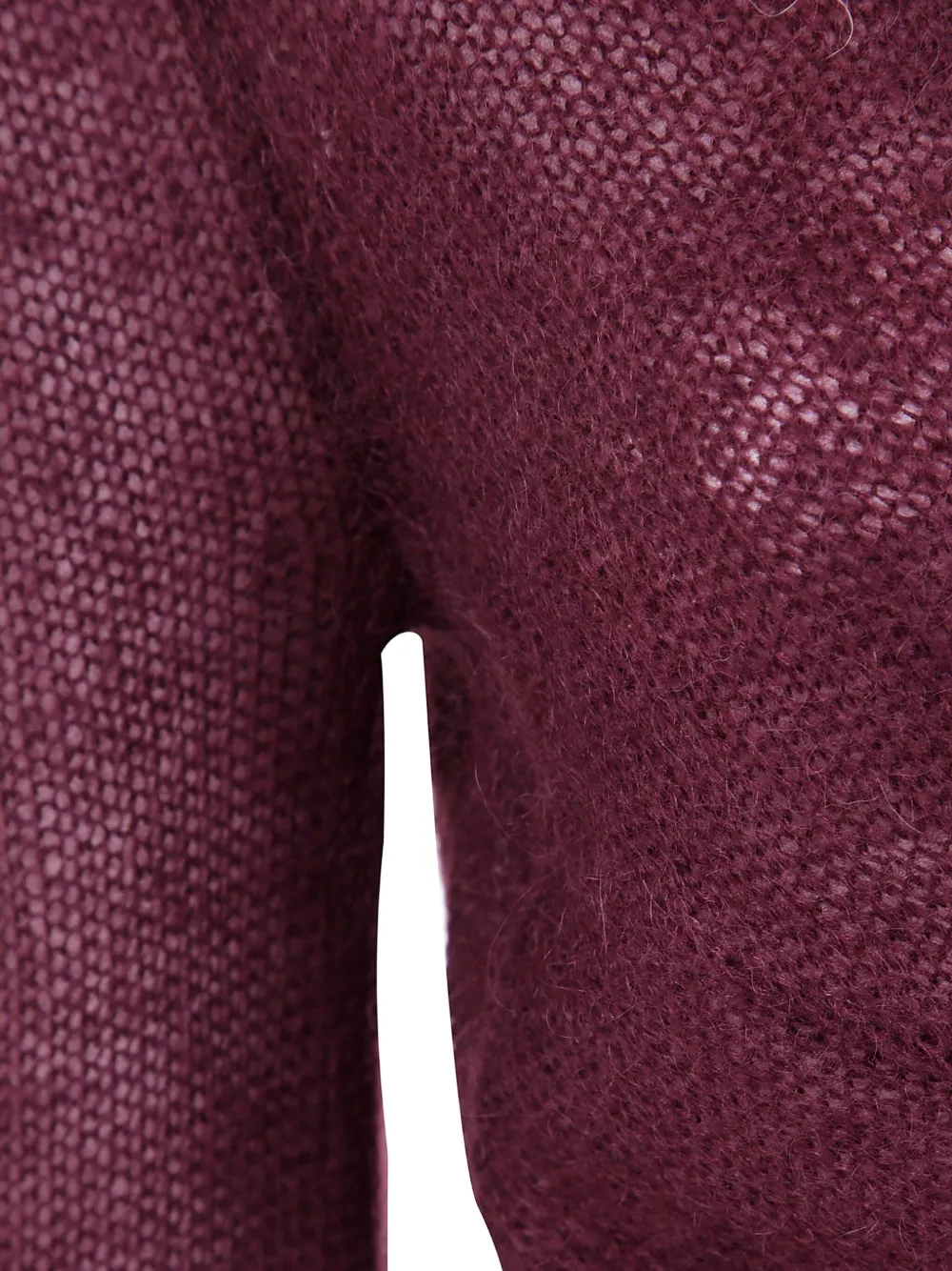 TWINSET Gebreide trui met gedraaide voorkant Rood