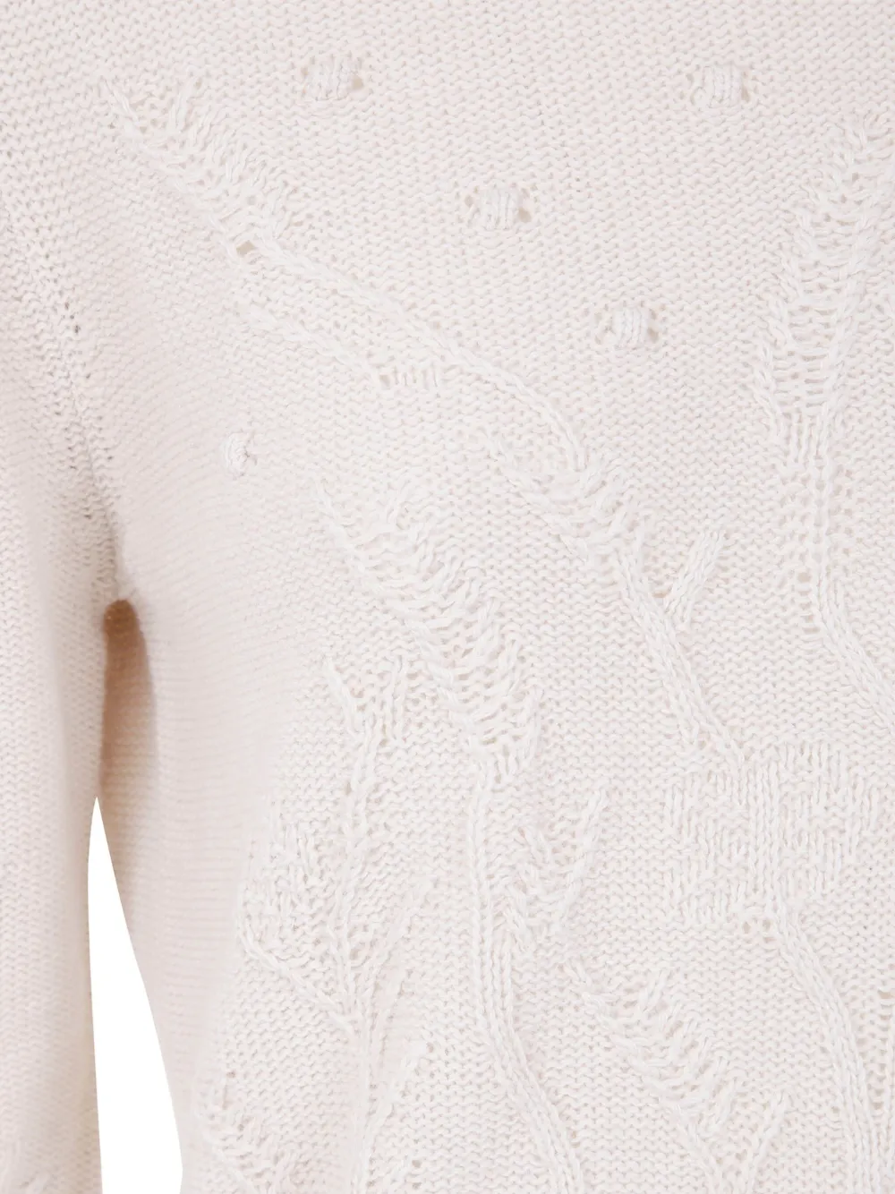 TWINSET Verfraaide trui Beige