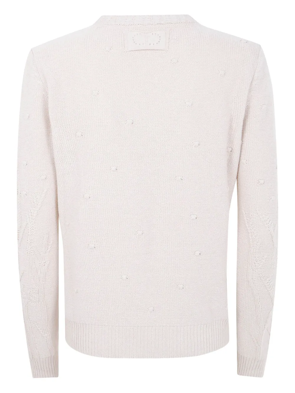 TWINSET Verfraaide trui Beige