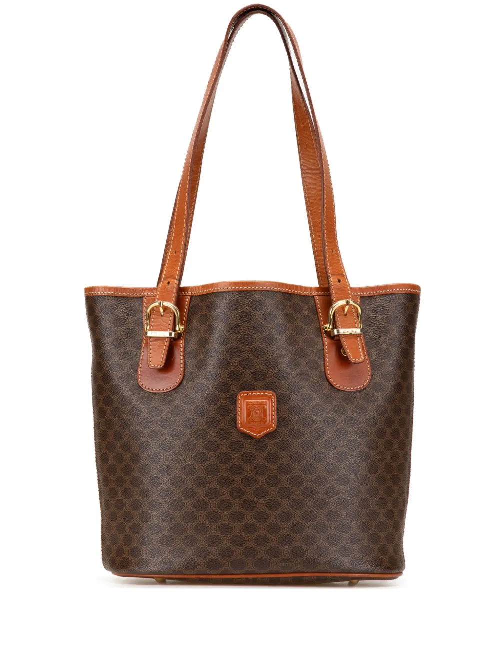 Céline Pre-Owned 1996 Macadam Coated Canvas tote bag | marron | Image 1