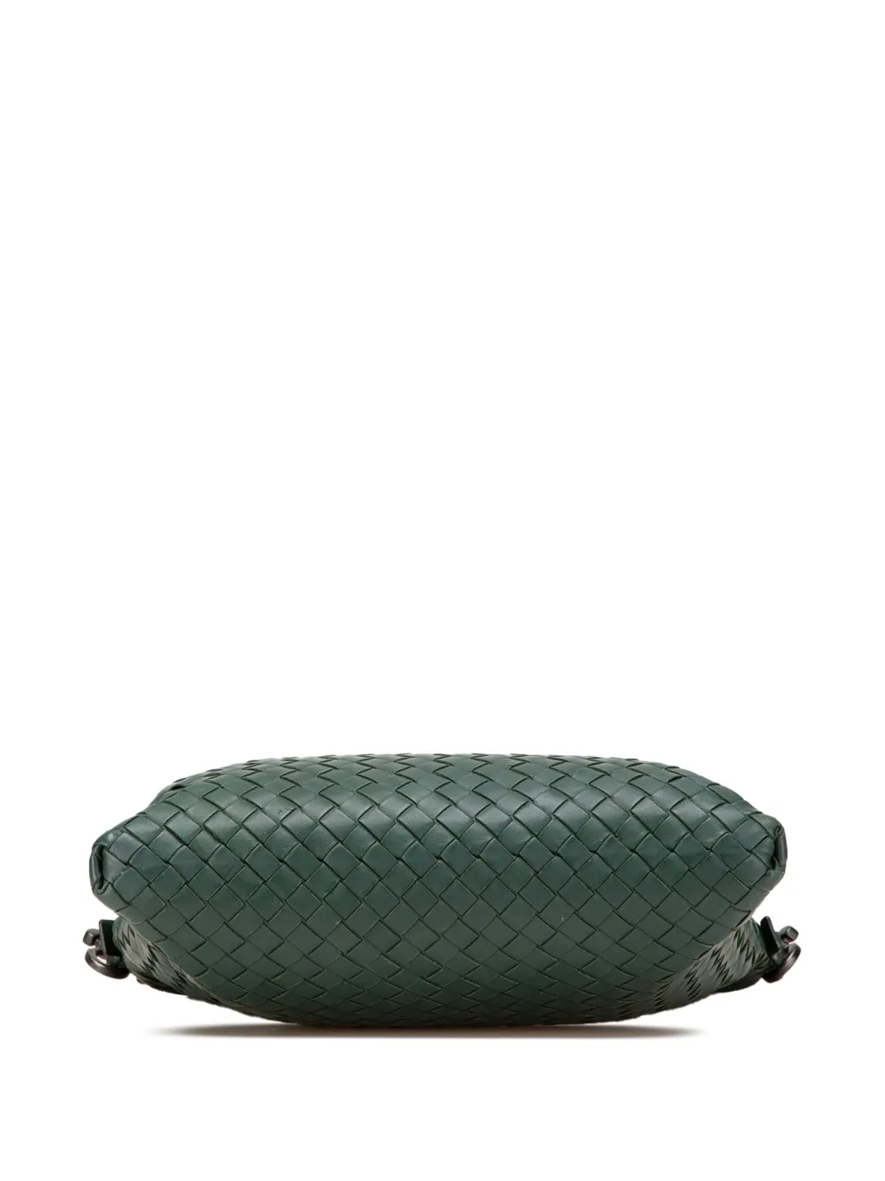 Pre-owned Bottega Veneta 2012-2025 Leather Intrecciato Crossbody Bag