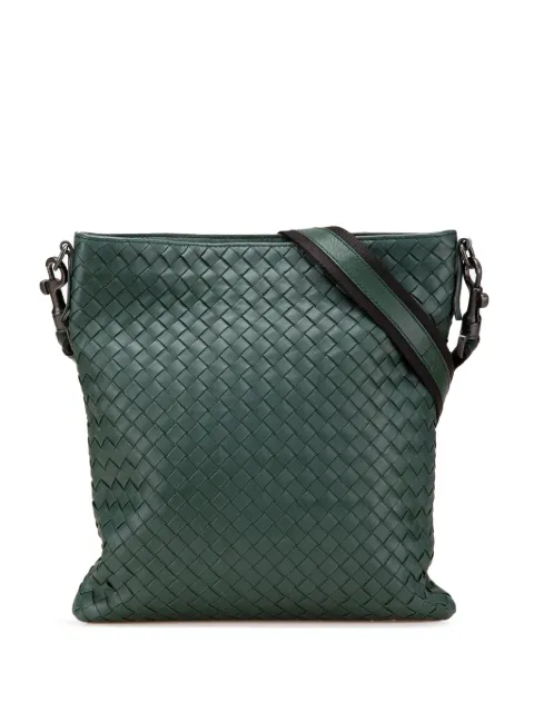 Bottega Veneta Pre-Owned 2012-2025 Leather Intrecciato crossbody bag
