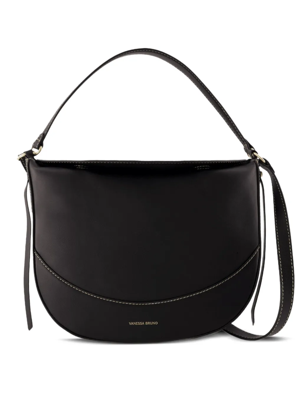 large top handle curved shoulder bag