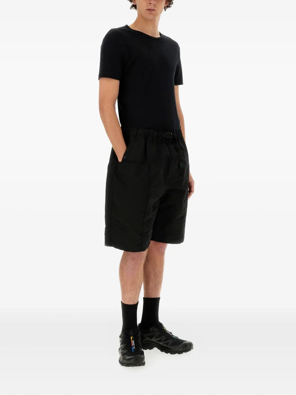 SOUTH2 WEST8 elasticated-waistband bermuda shorts - Zwart