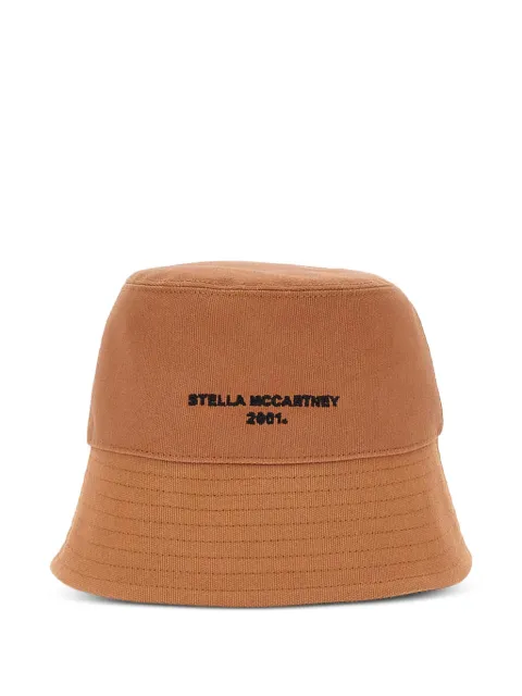 Stella McCartney Cappello bucket con logo