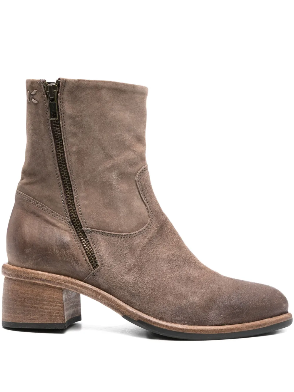King Tartufoli 55mm Zip-detail Block-heel Boots