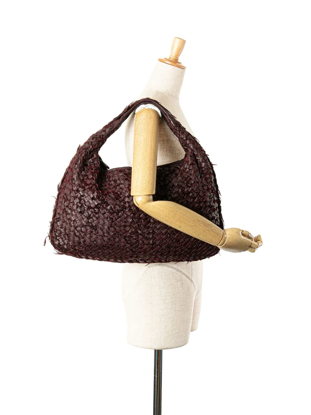 Bottega Veneta Pre-Owned 2012-2025 Medium Nappa Velours Intrecciato Fuzzy Veneta hobo bag | Pre-Owned | Image 2