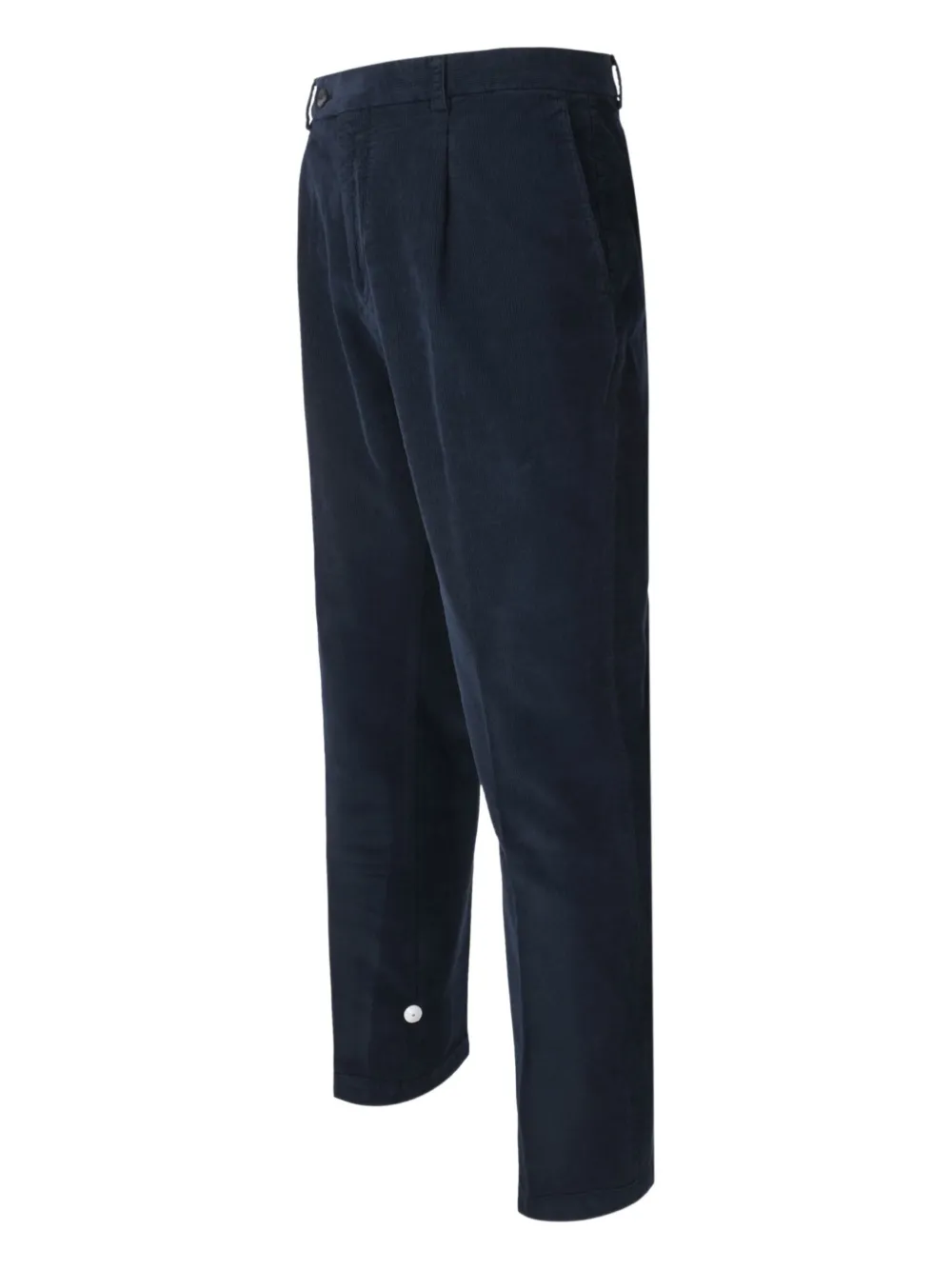 Boglioli corduroy pleated trousers - Blauw