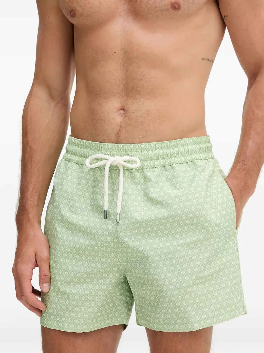 Frescobol Carioca Rio micro-print swim shorts | Swim & Board Shorts | Image 2