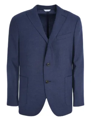 美品 イタリー製 GIORGIO ARMANI シングルジャケット ストライプ柄 Giorgio Armani ストライプ シングルジャケット | ブルー | FARFETCH JP