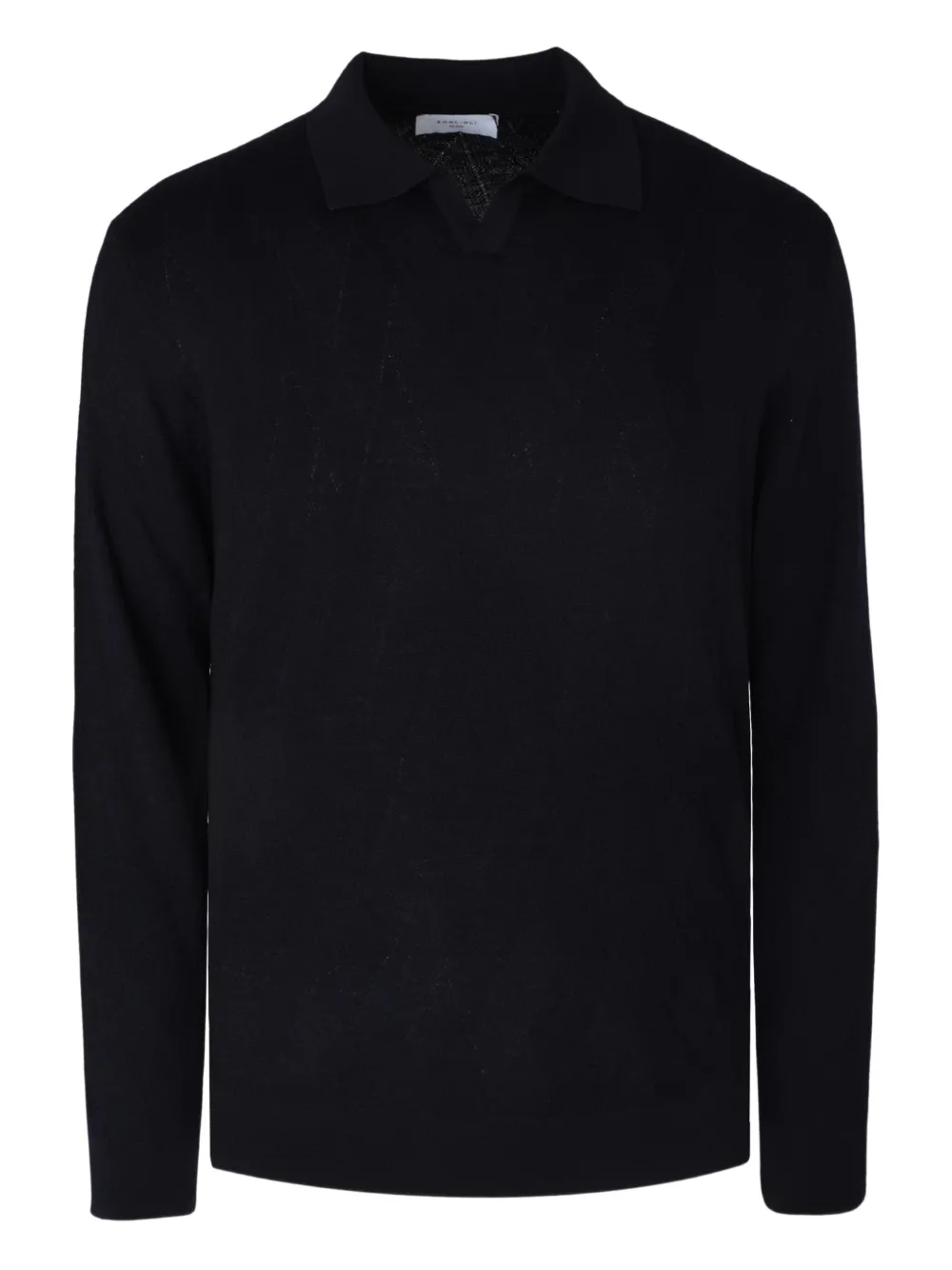 Boglioli collared sweater | Black | Image 1