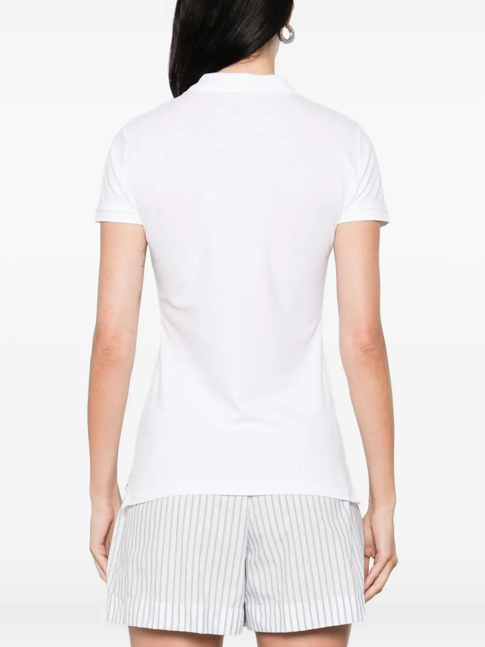 Polo Ralph Lauren Poloshirt met geborduurd logo Wit