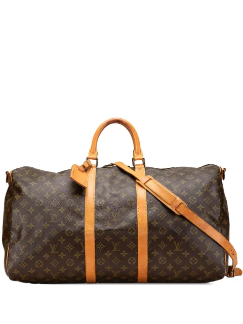 Louis Vuitton Pre-Owned 1988 Monogram Keepall Bandouliere 55 travel bag