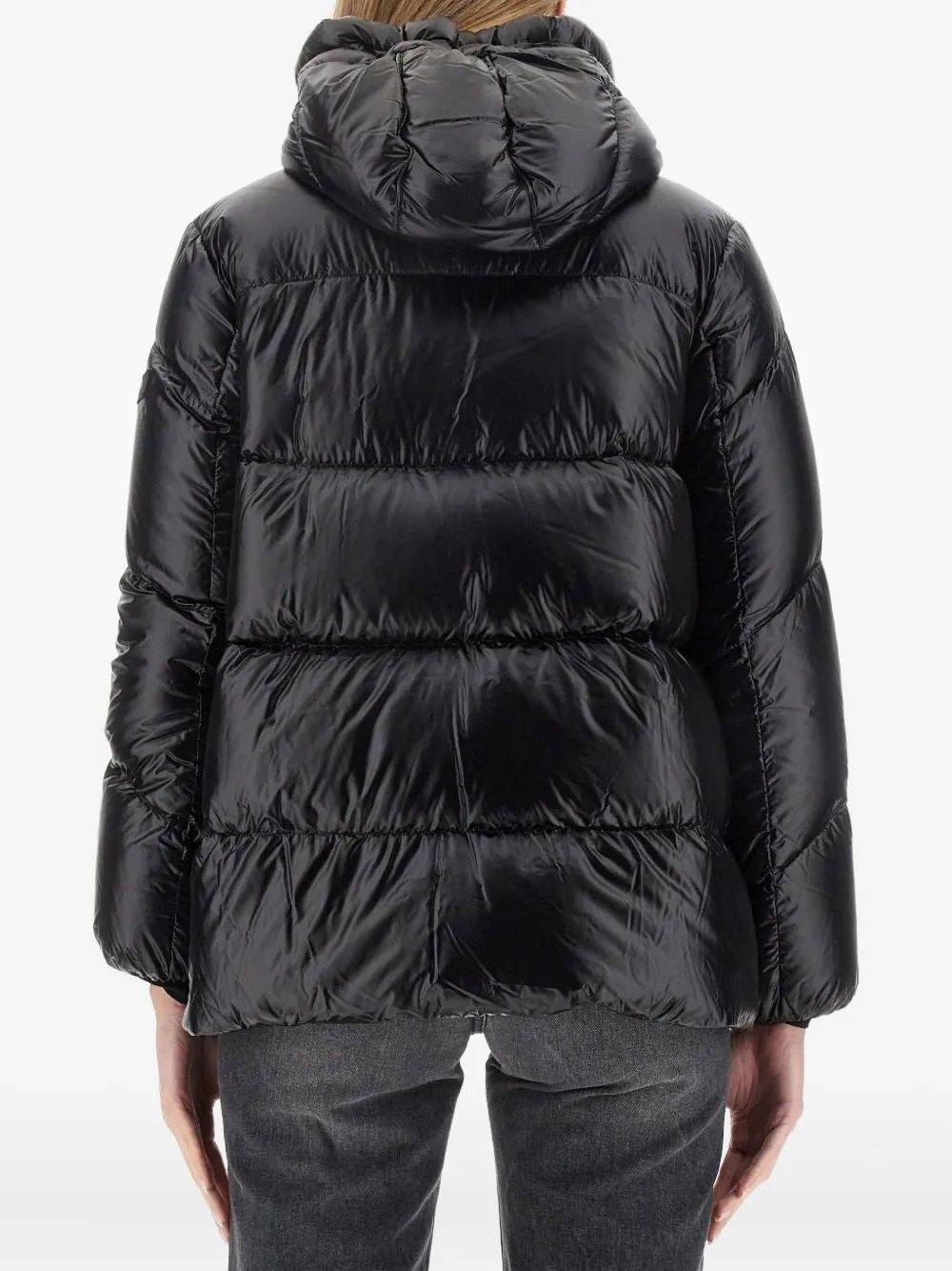 Tatras Hooded Zip Jacket In Black