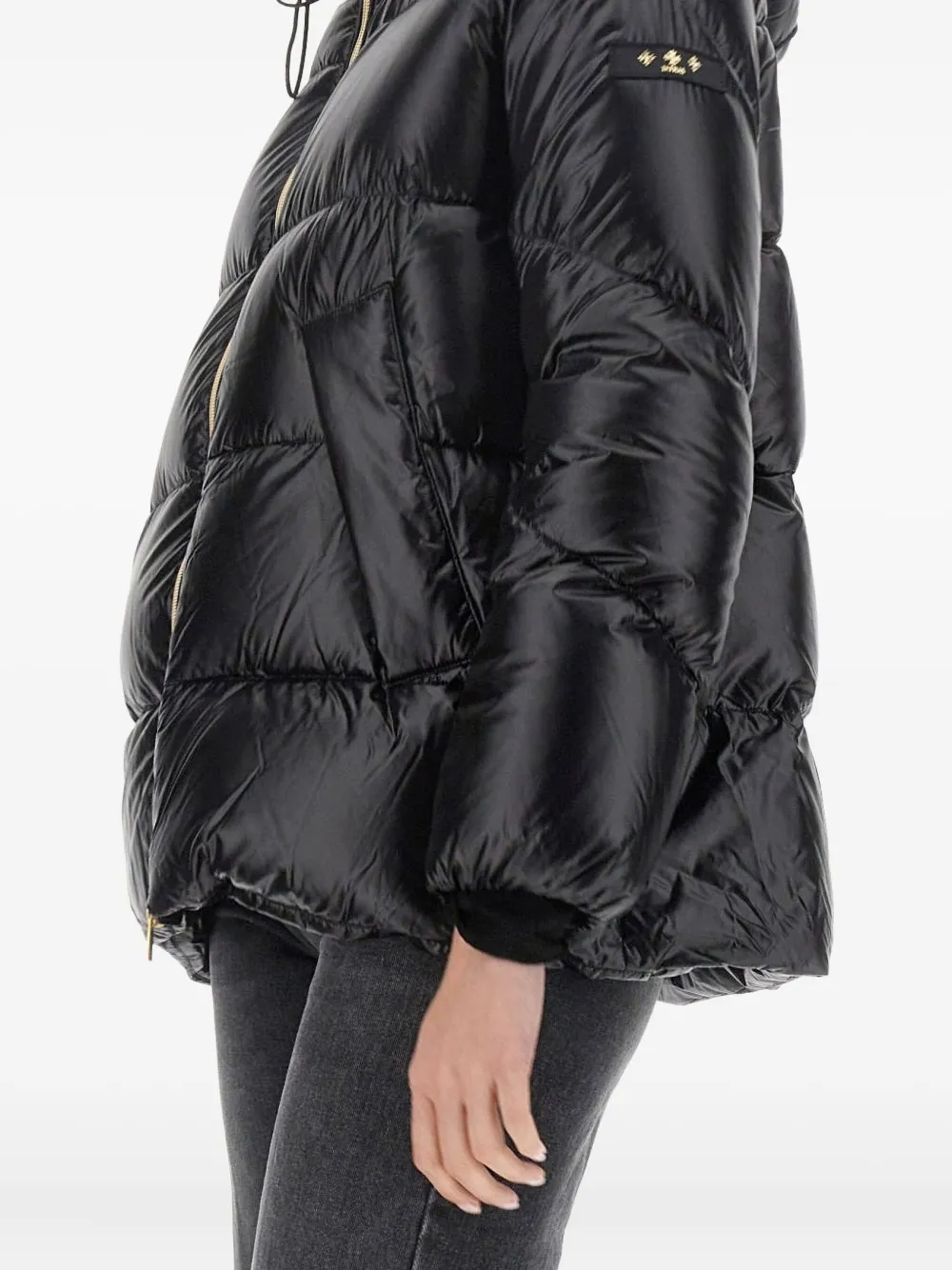 Tatras Hooded Zip Jacket In Black