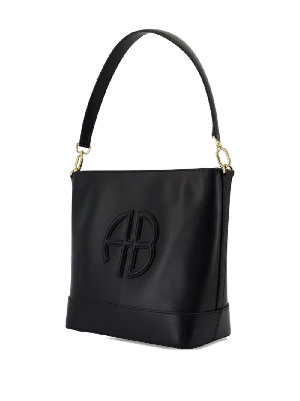 ANINE BING Lili bucket bag Zwart