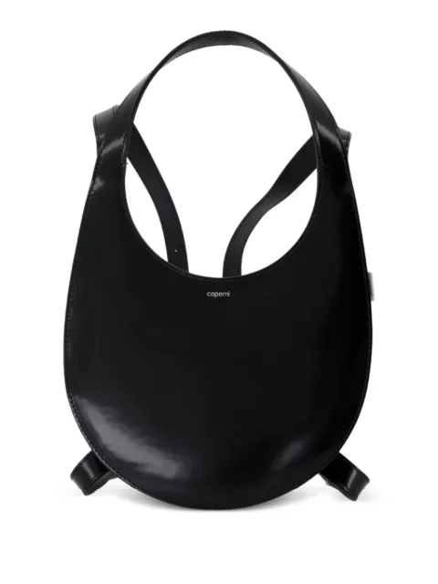 Coperni Swipe oval-shaped calfskin backpack