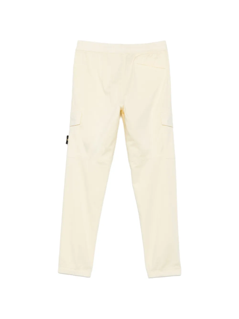 Stone Island Junior Broek met logopatch Geel