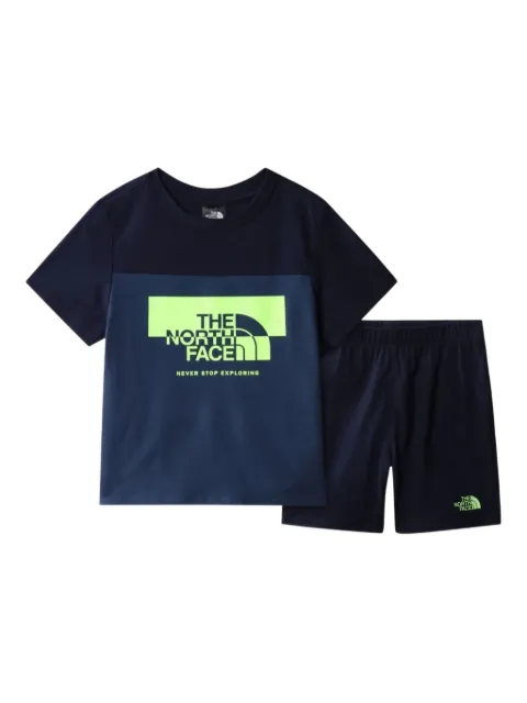 The North Face Kids logo-detail tracksuit