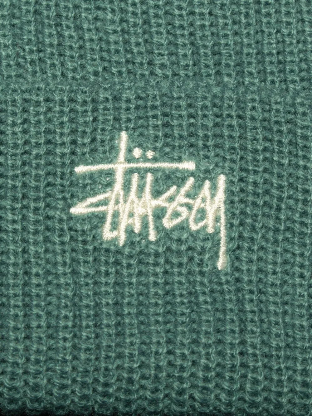 Stüssy logo beanie - Groen