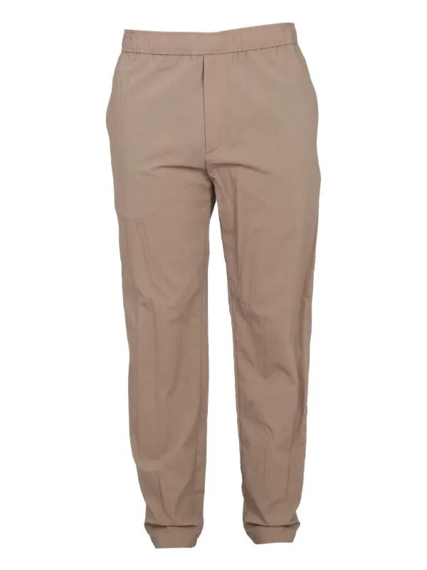 Theory Elasticated Trousers in Neutrals