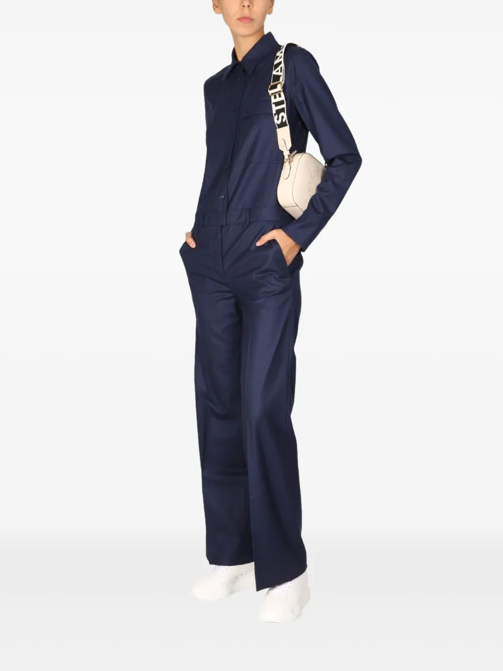 Stella McCartney buttoned jumpsuit | Blue | Image 1