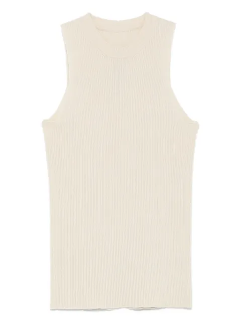 Rick Owens ribbed sleeveless top