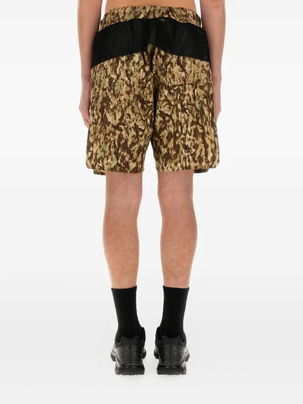 SOUTH2 WEST8 カモフラージュ ショートパンツ | ブラウン | FARFETCH JP
